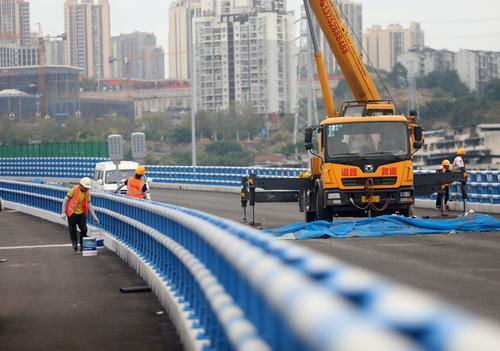 渝長復線連接道二標建設進入尾聲，實體工程本月內(nèi)完工